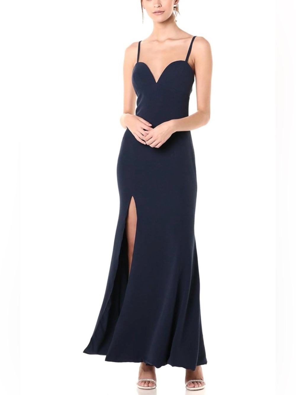 Dress the Population Alejandra Mermaid Gown in Navy